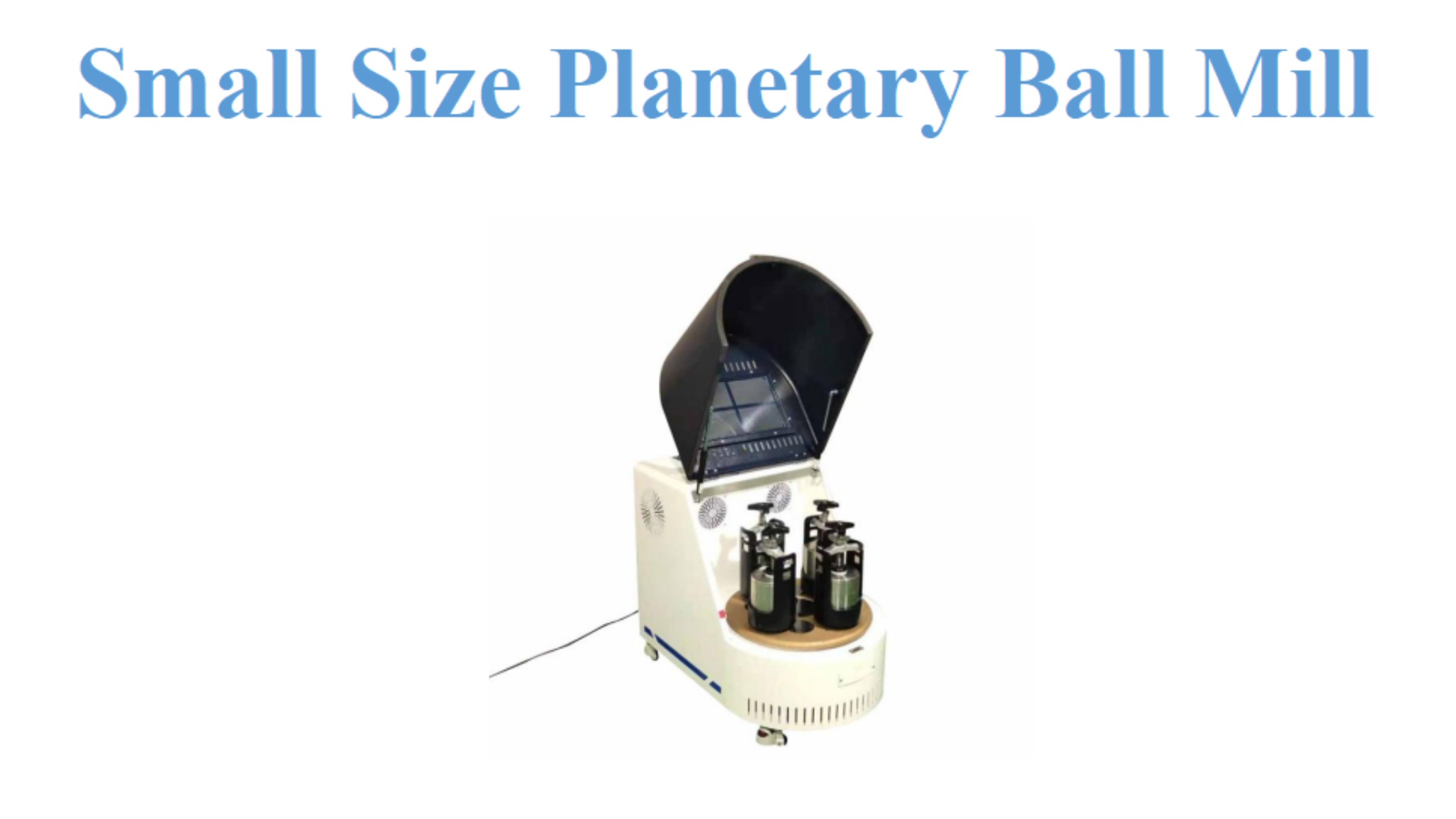 Small Size Planetary Ball Mill